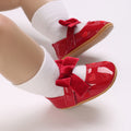 Baby Girl Bowknot PU Soft Bottom Toddler Shoes
