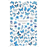 Japanese Three-dimensional 5D Embossed Nail Stickers