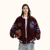 Embroidery Stitching Baseball Uniform Jacket