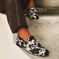 Womens Round-Toe Plus-Size Casual Shoes