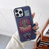 Foreign Style National Tide Portrait Tide Brand Anti-fall Mobile Phone Case