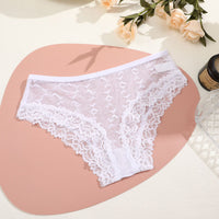 European And American Butterfly Mesh Panties Lace Edge