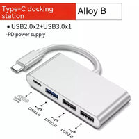 Lightning Interface Expansion Dock Mouse Keyboard OTG Adapter Typec
