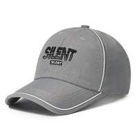 Cross-border Fashion New-style Fluorescent Strip Quick-drying Baseball Cap With Simple Embroidered Letters And Curved Brim Baseball Cap, Suitable For Daily Outings