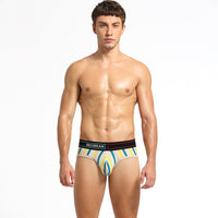 Men's Fashion Casual Vertical Striped Cotton Underwear