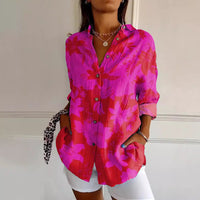 New Women's Summer Animal Pattern 3D Printed Shirt