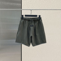 Men's Casual Five-point Solid Color Sweatpants
