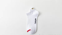 Ear-loop Mesh Breathable Sweat-wicking Low-top Youth Trendy Basketball Socks