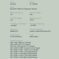 Bluetooth OBD Auto Fault Detector