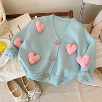 Children's Baby Wool Love Coat