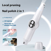 Two-in-one Pet Multi-part Trimming Intelligent Double Button Cat Foot Shaving Device