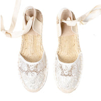 Hemp Rope Flat Lace Student All-matching Slippers Female