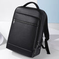 Leather Men's Business Computer Backpack