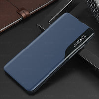 Half-window Holster Mobile Phone Case Side Display Dormancy Flip Cover