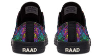 Fashion Printed Couple High Top Canvas Shoes