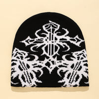 Trend Knitting Patterns Embroidery Warm Wool Hat