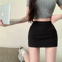 Women's Simple Elegant Bodycon Hip Skirt