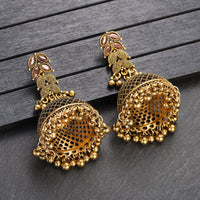 Large Bell Long Style Face-Slimming Elegant Ethnic Bohemian Earrings