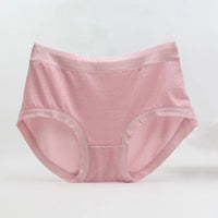 Large Size Ladies' Underwear Mid-high Waist Breathable Middle-aged Mom Briefs