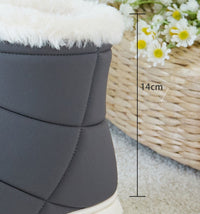 Down High-top Cotton Slippers For Men And Women