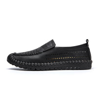 Breathable And Lightweight Outdoor Hiking Hollow Out Men's Shoes Handmade Large Casual Shoes