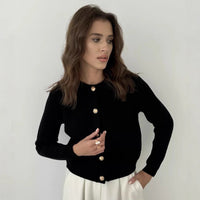 Fashion Short Women's Clothing Slim Fit Sweater