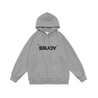 Simple Hooded Sweater Men And Women Letter Printing