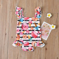 Striped Donut Girl's Swimsuit