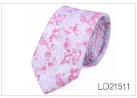 Men's Tie Casual Fashion Yarn-dyed 6cm Flower Graffiti