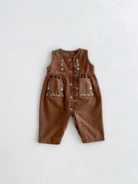 Fashion Baby Suspender Pants Suit