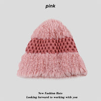 Women's Versatile Knitted Ear Warm Pullover Hat