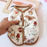 Winter Pet Coat Cat Clothes Thick Warm Autumn And Winter