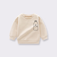 Western Style Boys' Round Neck Sweater