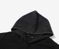 360g Heavy Cotton Distressed Washed Hoodie Drop-shoulder Loose Fit Sweatshirt