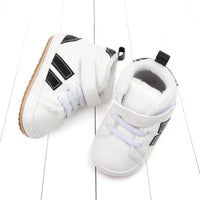 Winter Fleece-lined Baby Cotton-padded Shoes High-top