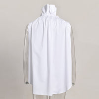 Stand Collar Loose Shirt Women's Summer New Sleeveless Shirt