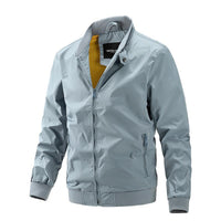 Casual Thin Baseball Uniform A Stylish Cargo Jacket