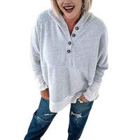 Women's New Hooded Loose Top Sweater