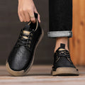 New Autumn And Winter Business Vintage Casual Leather Shoes Men's