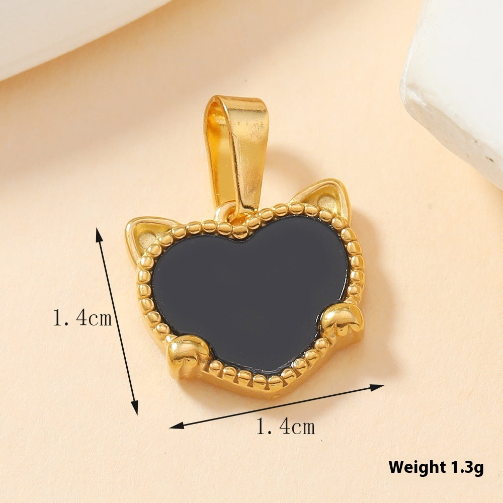 Single Pendant Fashion Stainless Steel Casting Ornament Drops Of Oil