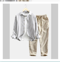 Men's Pure Color Casual Versatile Shirt