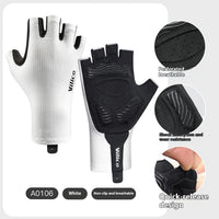 Spring And Summer Outdoor Mountain Bike Riding Gloves Thin Shock Absorption