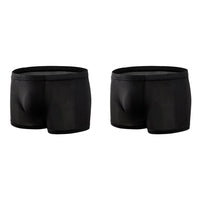 Men's Fashion Simple Solid Color Boxer Briefs