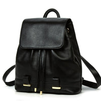 European And American Fashion Genuine Leather Women's Backpack