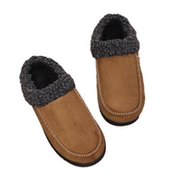 Thickened Autumn And Winter Indoor Half-covered Heel Home Cotton Slippers