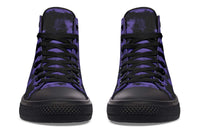 Printed Couple High Top Canvas Shoes