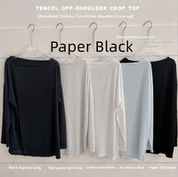 Tencel Sun-protective Tunic Loose Fit With Dropped Shoulders Casual And Slimming Slightly Sheer And Lightweight