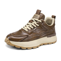 Comfortable Soft Bottom Waterproof Leather Surface Sports Casual Shoes