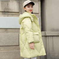 Women's Treasure Mid Length Thickened Down Coat