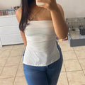 Sleeveless Short Cropped Top Cross-border Vest Women's Commuting Style